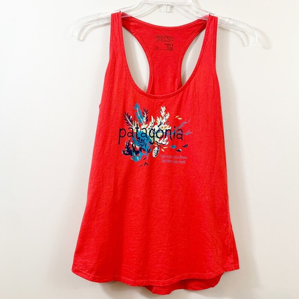 Patagonia Red Racer Back Tank Top